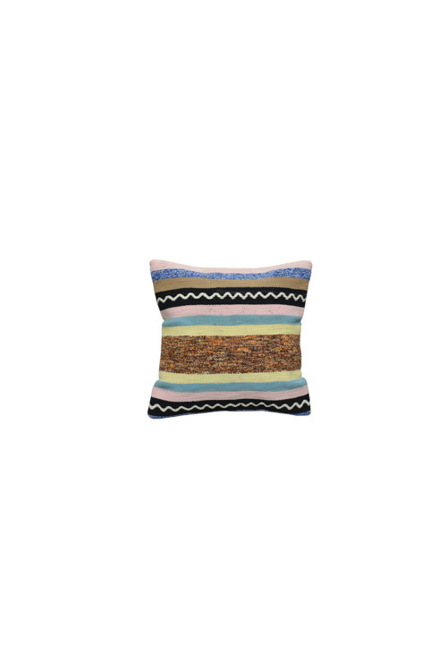 Yeni El Dokuma Dekoratif Kilim Kırlent Yastık Kılıfı 6790