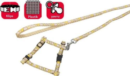 Yavru Köpek Göğ.Tasma+Uzatma 25-35Cm K.Rengi