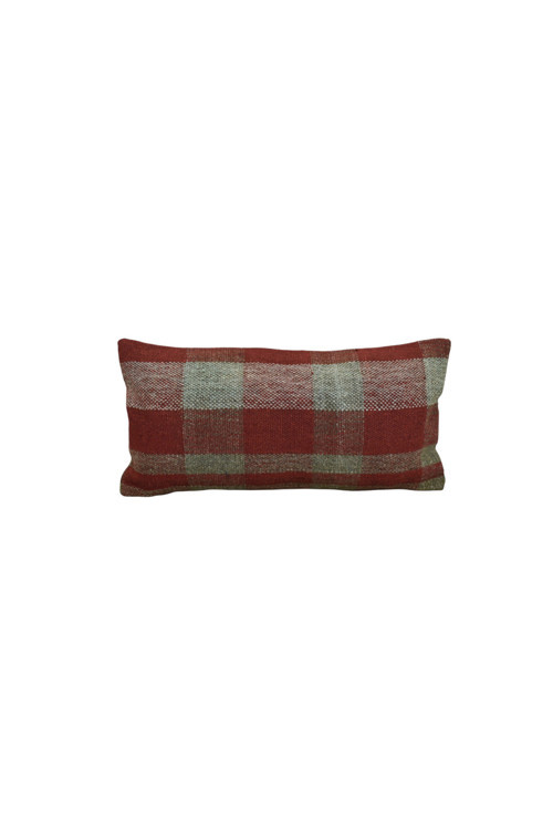 Yeni El Dokuma Dekoratif Lumbar Kilim Kırlent Yastık Kılıfı 6865