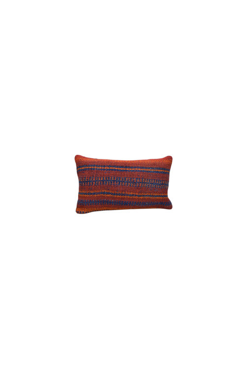 Yeni El Dokuma Dekoratif Lumbar Kilim Kırlent Yastık Kılıfı 6123