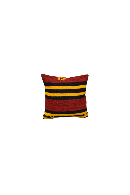 Yeni El Dokuma Dekoratif Kilim Kırlent Yastık Kılıfı 6031