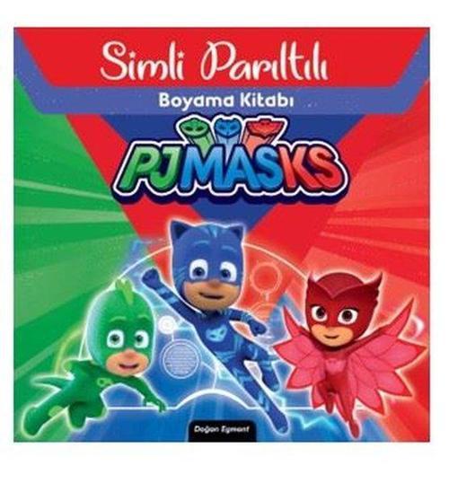 Pjmasks - Simli Parıltılı Boyama Kitabı