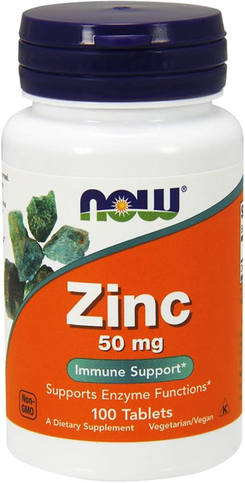 Zinc Çinko Minerals 50 mg 100 Tablet