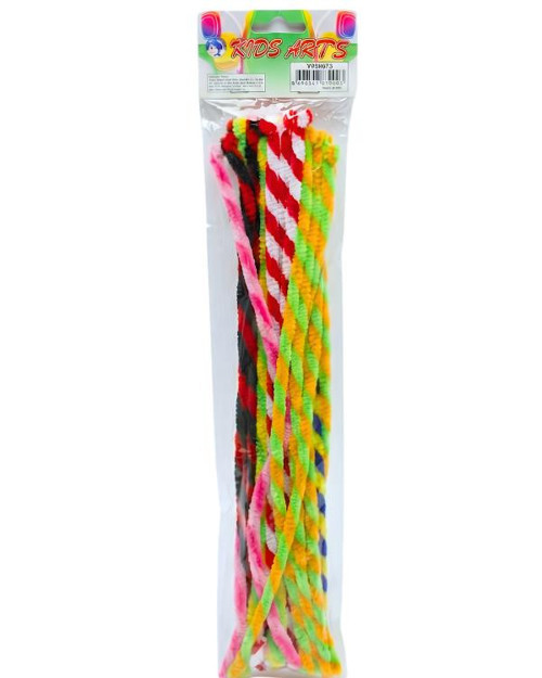Desenli Renkli Şönil 25 Adet 30cm YPS0073