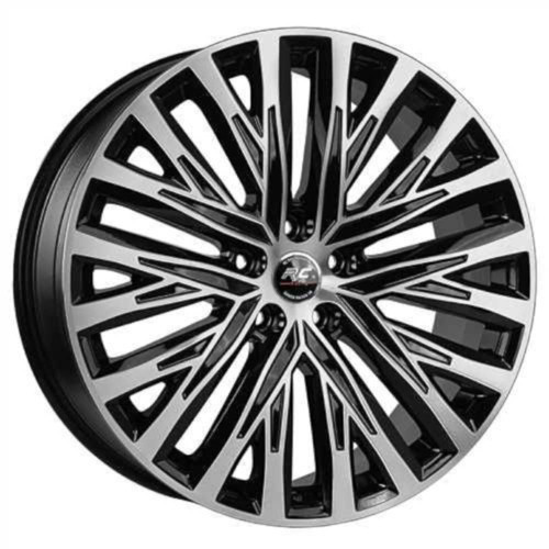 20 inç 5x112 A5 A6 Uyumlu Siyah Elmas Kesim Jant Modeli (4 Adet)