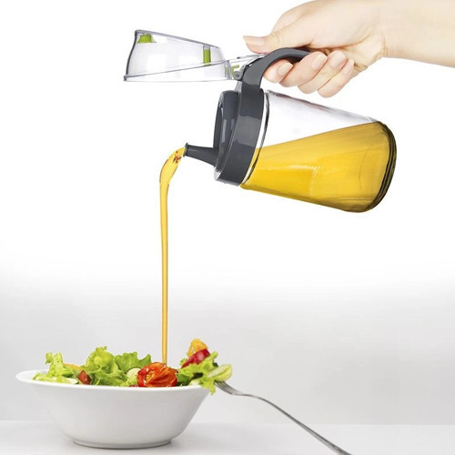 ® Cam Yağdanlık - Kulplu Sirkelik Sosluk 660ML (1431)