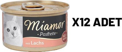 Mıamor Pastete Kedi Somonlu 85 Gr x 12 Adet