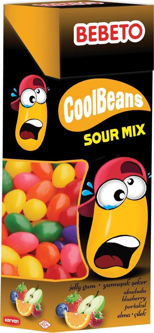 Cool Beans Sour Mix 30 Gr 12 Adet