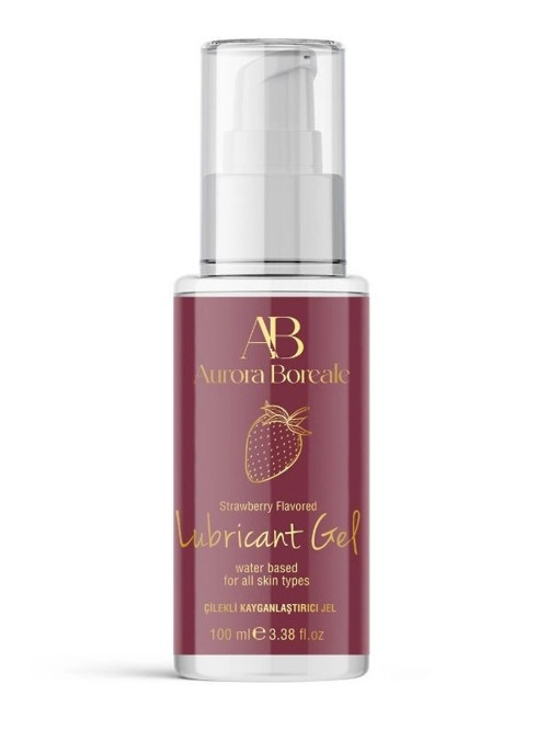 ® Aurora Boreale Çilek Aromalı Kayganlaştırıcı Jel 100 Ml (Kod:100)