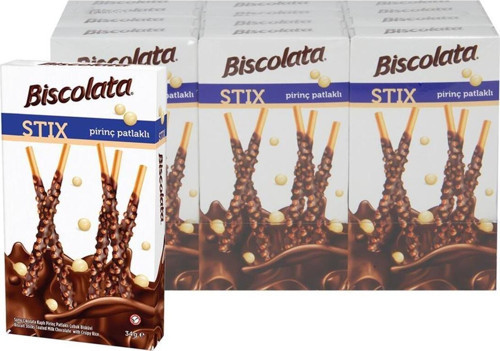 Stix Pirinç Patlaklı 34 Gr X 12 Adet