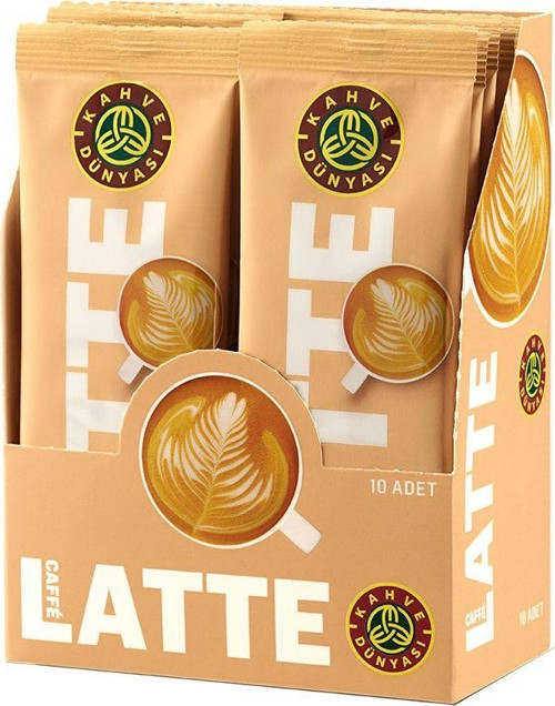 Özel Seri Sıcak Caffe Latte 10'Lu