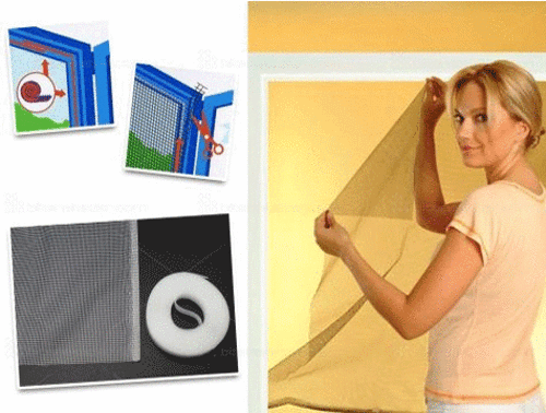 ® Pencere Cam Sinekliği ( 70 cm x 125 cm. ) (1431)