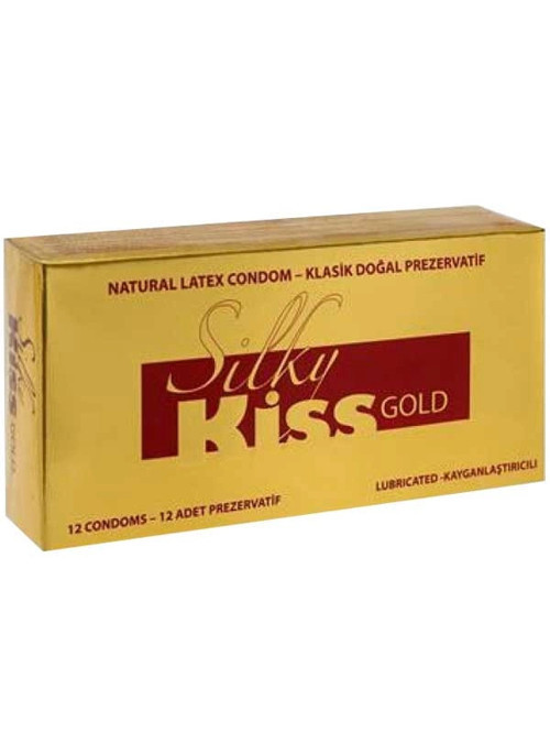® Silky Kiss Gold Kayganlaştırıcılı Prezervatif