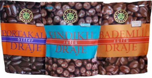 Portakallı Fındıklı Bademli Draje 60+60+60=180 Gr