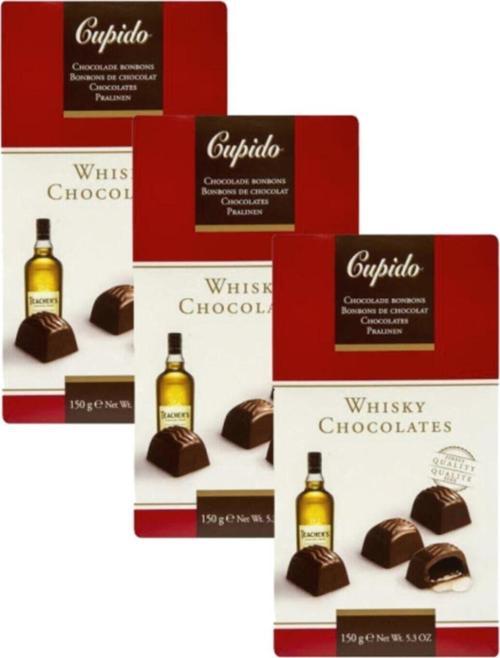 Viskili Çikolata 150 Gr Whiskey Chocolate 3'Lü Kampanya Paketi
