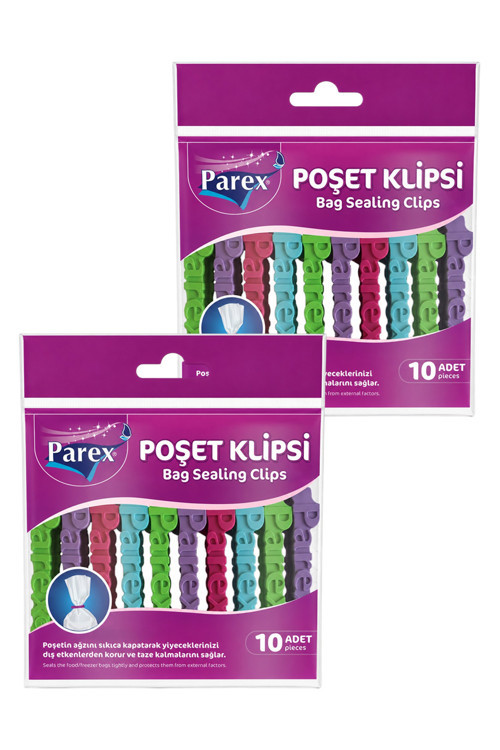 Butterfly Poşet Klipsi İki Paket