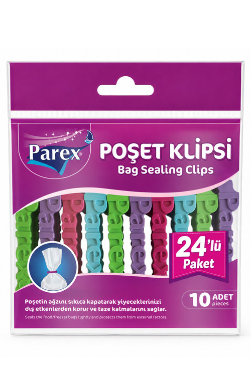 Butterfly Poşet Klipsi Yirmidört Paket