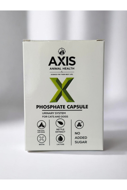 Phosphate Capsule 60 Kapsül | Kedi ve Köpekler için Fosfat Bağlayıcı Üriner Sistem Destek Takviyesi