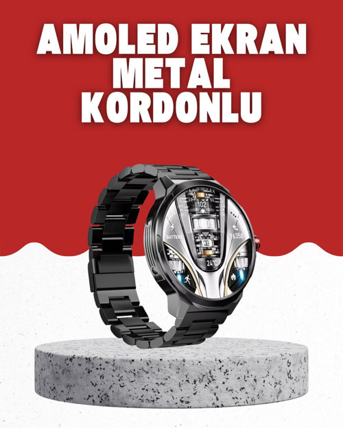 Nabız Uyku ve Spor Takibi ile SW80 Akıllı Saat Sağlık Dostunuz - SL0005-0BJH34