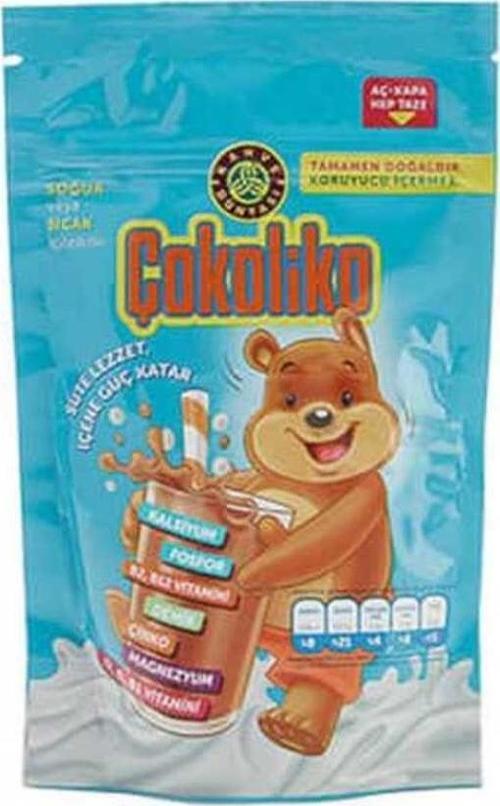 Çokoliko Vitaminli Mineralli Kakaolu İçecek Tozu 100 G (2 Adet)