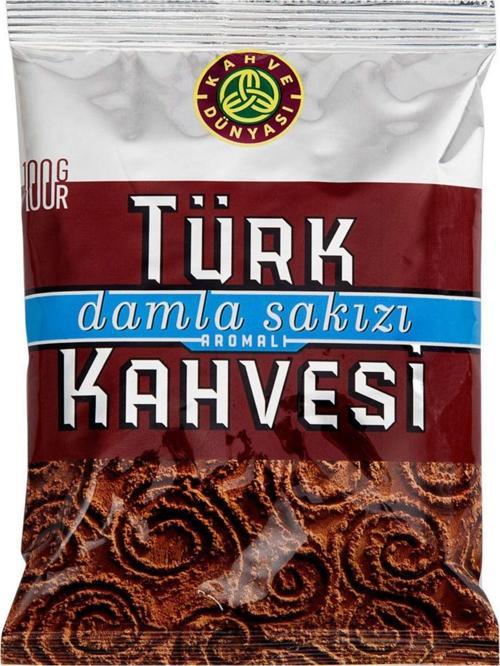 Damla Sakızlı Türk Kahvesi 100Gr 4 Adet