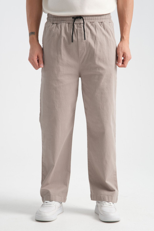 Calmfit Erkek Baggy Kalın Beli Lastikli Pantolon