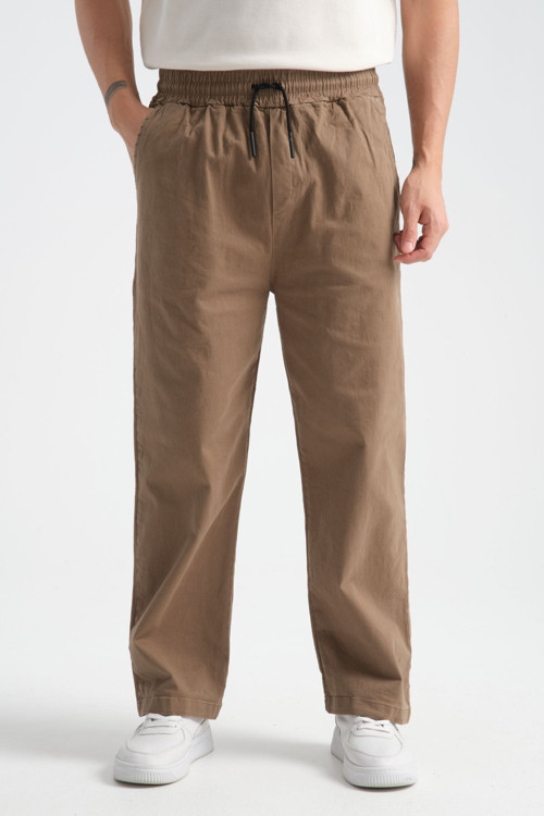 Calmfit Erkek Baggy Kalın Beli Lastikli Pantolon