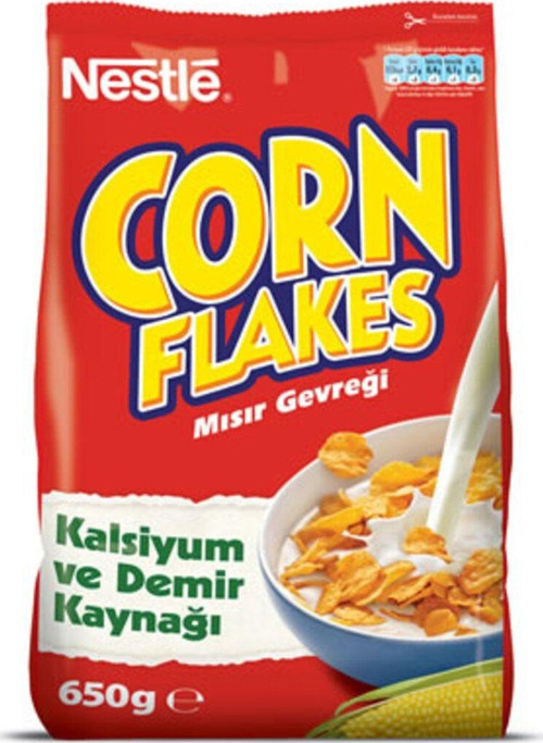 Gold Corn Flakes Tam Tahıllı Mısır Gevreği 650 Gr