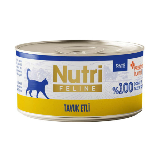 Pate Tavuk Etli Tahılsız Kedi Konservesi 70 Gr