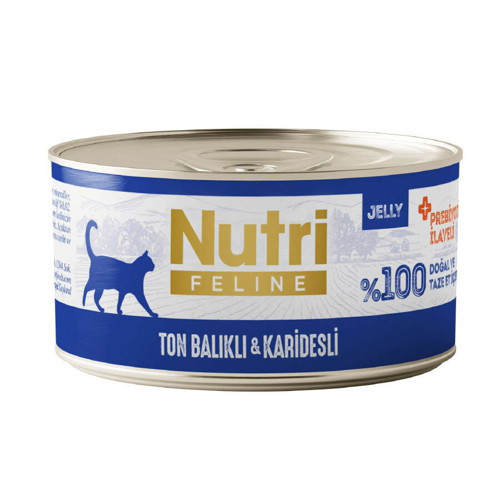 Ton Balıklı ve Karidesli Tahılsız Kedi Konservesi 70 Gr