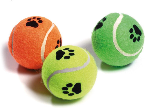Köpek Oyuncağı Sert Tenis Topu 6.5 cm