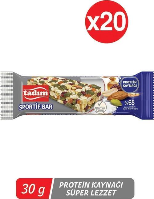 Bar, Sportif 30Gr 20'Li Paket
