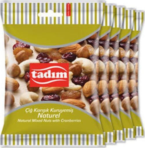 Çiğ Karışık Kuruyemiş Naturel 5 X 45 Gr