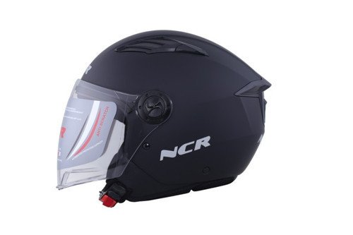 KASK ÇENESİZ 236E ECE BELGELİ- MAT SİYAH