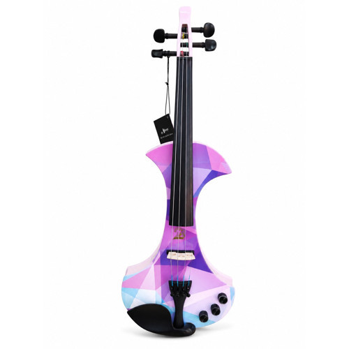 AV-D501-CP 4/4 Elektro Keman (Crystal Purple)