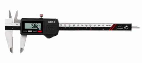 W210-7794 200mm IP67 Dijital Kumpas (Su Geçirmez)