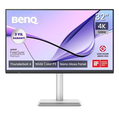 MA320UG 31,5''IPS 4K 120Hz Thunderbolt 4 Mac Uyumlu HDR 400 Nano Gloss Monitör