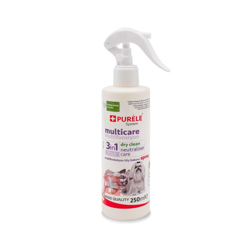 3IN1 Multifonksiyon Care Kedi Köpek Tüy Bakımı Spreyi 250 ml