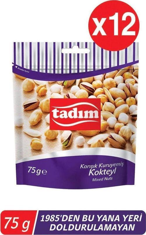 Karışık Kuruyemiş Kokteyl 75 Gr X 12 Adet