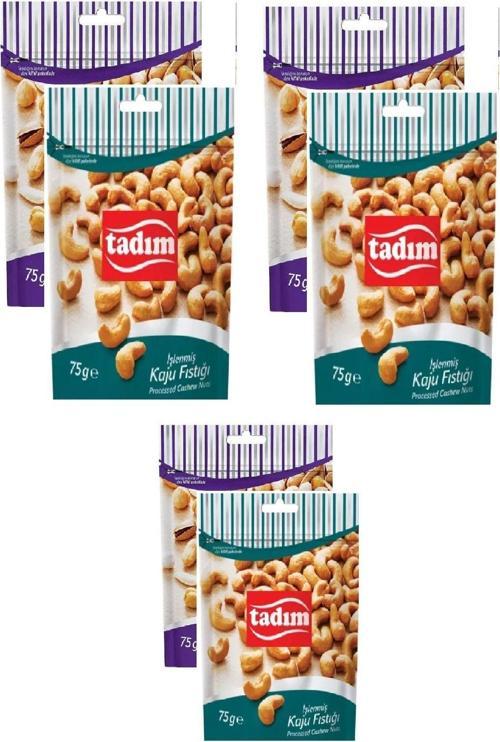 Karışık Kuruyemiş Kokteyl 75 Gr X 3 Adet & Işlenmiş Kaju Fıstığı 75 Gr X 3 Adet