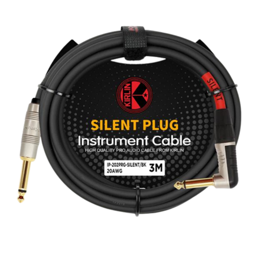 KIRLIN ENSTRÜMAN KABLOSU IP 202 PRG SILENT 3M BK