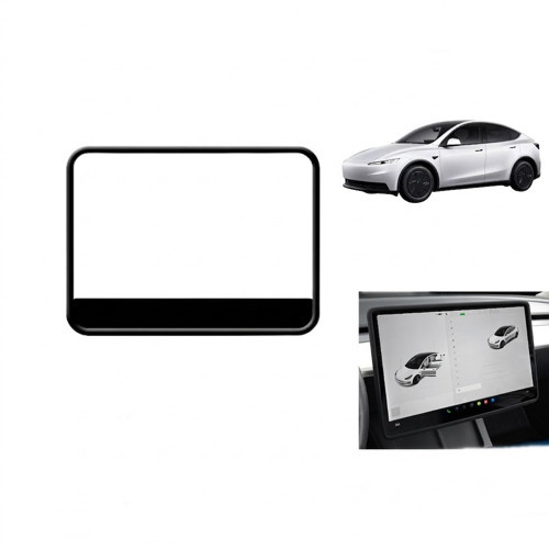 Tesla Model 3 Y Standart ve Juniper Uyumlu Multimedya Orta Ekran Kenar Koruyucu Çerçeve Trim 1 Ade