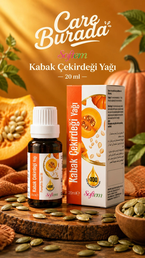 - Kabak Çekirdeği Yağı 20 Ml
