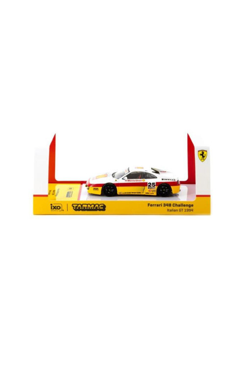 Tarmac XO Ferrari 348 Challenge Italian GT 1994 1/64 Model Araba