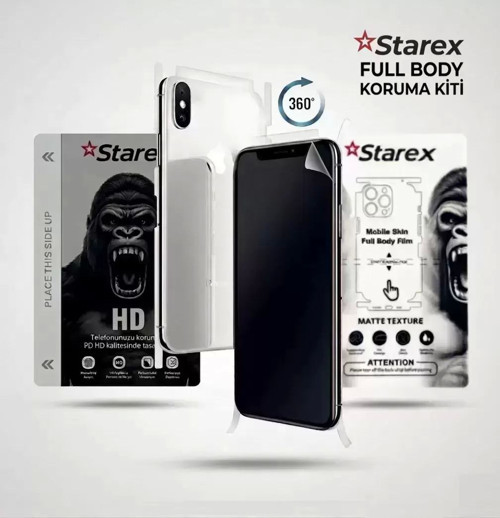 General Mobile GM Fenix 11 PRO -5G- NANO Ekran Koruyucu HD HAYALET - Full Arka Kaplama 360 Koruma ST