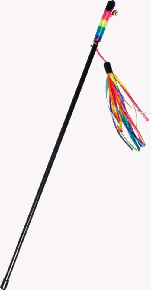 Kedi Oltası 70 Cm Gökkuşağı