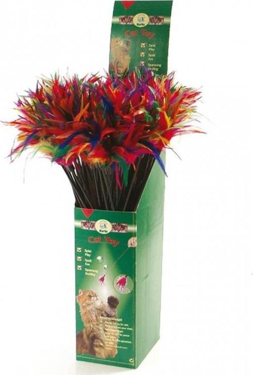 Karlıe Tüylü Kedi Oltası 59Cm