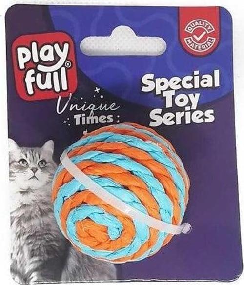 Hasır Top Kedi Oyuncağı 4 Cm