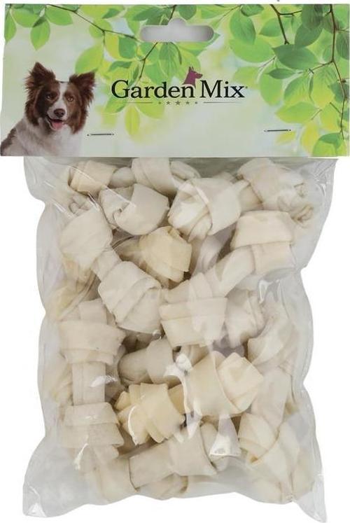 Gardenmıx Beyaz Düğümlü Derı Kemık 3”  20Li Paket