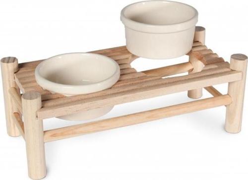 Karlıe Ahşap Kemirgen Yemek Masası 24X10X8Cm